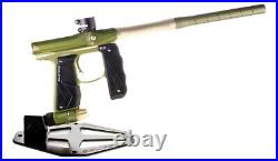 Used Empire Mini GS Electronic Paintball Gun Marker with Box Olive / Gold