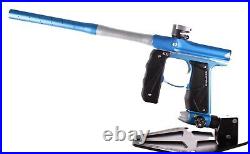 Used Empire Mini GS Electronic Paintball Marker Gun Blue with Silver Accents