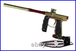Used Empire Mini GS Electronic Paintball Marker Gun Olive with Red Accents