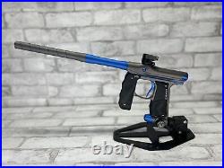 Used Empire Mini GS Paintball Marker Gun with Box Pewter/Blue