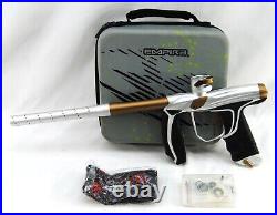 Used Empire SYX 1.5 Speedball Paintball Marker Silver/Gold Electronic Gun