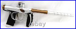 Used Empire SYX 1.5 Speedball Paintball Marker Silver/Gold Electronic Gun