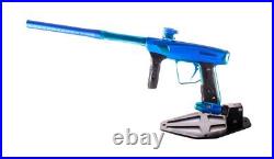 Used Empire Vanquish GT Paintball Marker Gun with V16 Bolt + Soft Case Blue/Teal