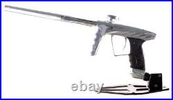 Used HK Army x DLX A51 Luxe X Paintball Marker Gun with Case Pure Dust Silver