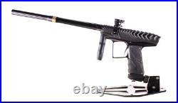 Used HK Ripper VCOM Paintball Marker Gun with Case Dust Black Polished Black