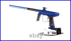 Used Macdev Drone 2 Paintball Marker Gun with Case Blue / Black