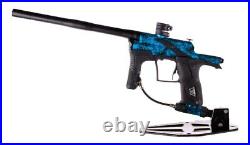Used Planet Eclipse ETEK 5 OLED Paintball Gun Marker with Hard Case Splat Blue