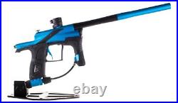 Used Planet Eclipse Etek 5 Electronic Paintball Marker Gun with Case Blue Black
