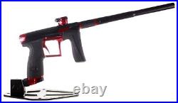 Used Planet Eclipse GEO 4 Electronic Paintball Gun Marker with Case Black Red