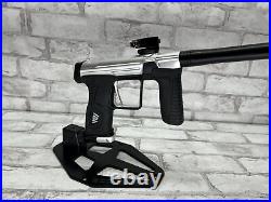 Used Planet Eclipse GTEK 170r Paintball Marker Gun with Soft Case Silver/Black