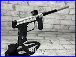 Used Planet Eclipse GTEK 170r Paintball Marker Gun with Soft Case Silver/Black