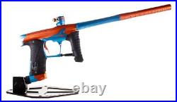 Used Planet Eclipse Geo 3.5 Paintball Marker Gun with Case Orange / Blue