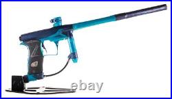 Used Planet Eclipse Geo 3 Paintball Marker with PE Case Atlantic Navy / Teal