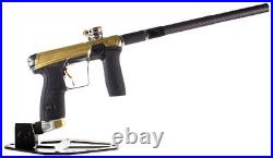 Used Planet Eclipse x Infamous OG CS2 Paintball Marker Gun with Case Gold Pewter