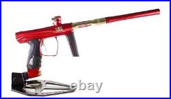 Used Shocker XLS Paintball Marker Gun with Case Red / Gold