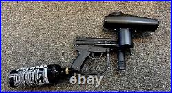 Used TIPPMANN A5 Paintball Marker with hopper and 20oz Tank A-5