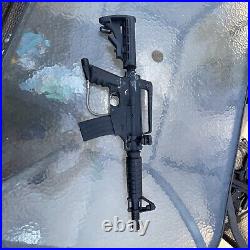 Used Untested Tactical Tippmann Alpha Black Electronic Paintball Gun