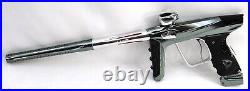 Used Virtue Ace Paintball Marker with Spire III Loader Pewter Electronic Gun