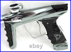 Used Virtue Ace Paintball Marker with Spire III Loader Pewter Electronic Gun