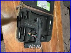 Used black electronic paintball gun good condition