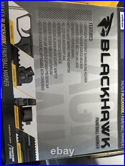 Valken SW-1 Blackhawk Mechanical Paintball Gun Marker. 68 Caliber Black