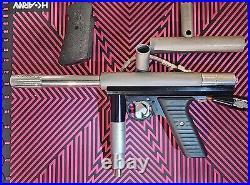 Vintage AGD AutoMag Paintball Gun TESTED 68 Classic Custom Marker +Extras