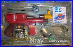 Vintage Gotcha Paint ball gun lot, 2 guns, & burst! Original packaging