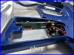Vintage Smart Parts Nerve Paintball Marker Gun Blue As Is Untested + Carbon Tank