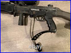 Vintage Tippmann A5 Paintball Marker Gun Response Trigger With Normal Barrel