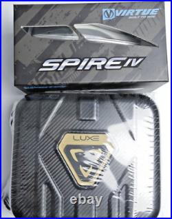 Virtue Luxe Ace Paintball Marker Black/Silver SEALED With Chrome Spire IV NIB