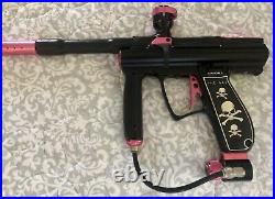 WDP Angel The Gat 2006 Speed Paintball Marker Gun in Black / Pink