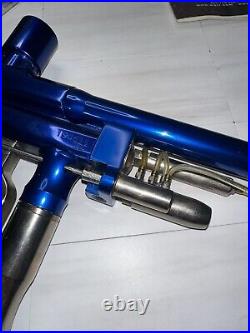 WGP 2K4 Prostock Mechanical Autococker Paintball Gun Marker Blue/chrome