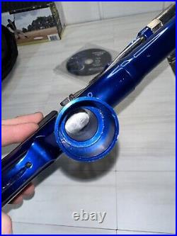 WGP 2K4 Prostock Mechanical Autococker Paintball Gun Marker Blue/chrome