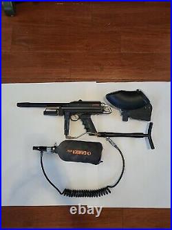 WGP 2k4 Autococker Paintball Marker Gun Prostock Black VERY CLEAN W Accessories
