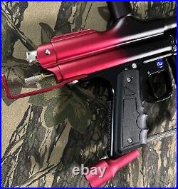 WGP Trilogy Competition Comp Autococker Red Black Fade Paintball Gun Working